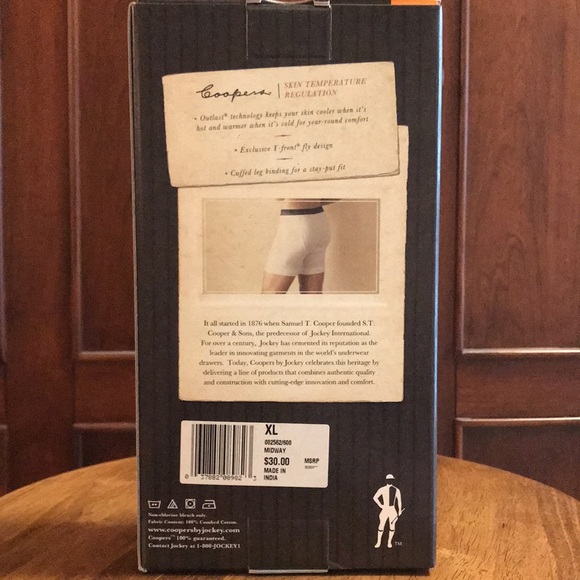 Coopers by Jockey 3pk Midway Boxer Briefs - Picture 6 of 9